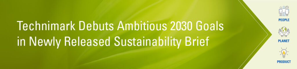 Technimark 2023 Sustainability Brief Banner