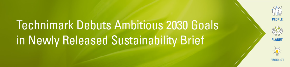 Technimark 2023 Sustainability Brief Banner